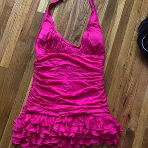 Juicy couture one piece swim suit size medium